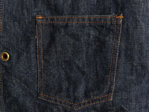 60s 70s USA製 ★ リーバイス リバーシブル ベスト メンズ M / 古着 ヴィンテージ Levis BIG E インディゴ ストライプ デニム ポケット付き