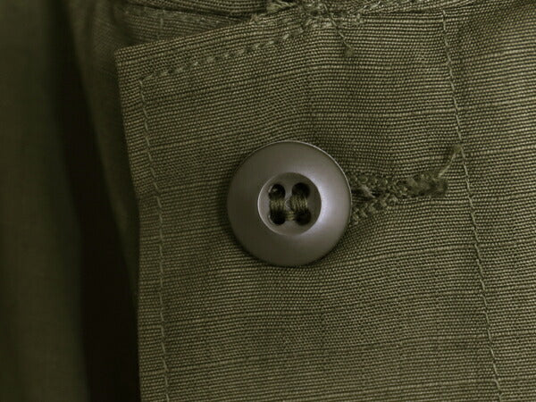 デッドストック 60s ★ 米軍実物 US ARMY 4th ジャングルファティーグ ジャケット MEDIUM LONG / ヴィンテージ ミリタリー リップストップ