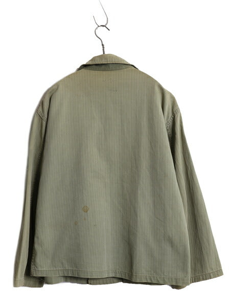 40s ★ 米軍実物 US ARMY M-43 HBT ジャケット MEDIUM / ヴィンテージ ミリタリー ユーティリティ ヘリンボーン 13スター カスタムメイド