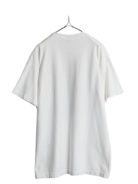 90s USA製 ★ DAILY NEWS アート イラスト プリント Tシャツ メンズ XL / 古着 オールド ニュースペーパー 企業物 当時物 シングルステッチ