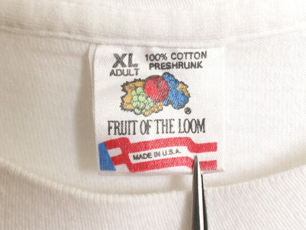 90s USA製 ★ ドクタースース グリンチ イラスト プリント Tシャツ メンズ XL~ / キャラクター グラフィック ムービー シングルステッチ 白