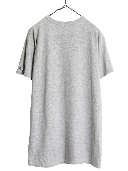 80s USA製 ★ チャンピオン オハイオ 3段 染込み カレッジ プリント Tシャツ メンズ L 80年代 ヴィンテージ Champion 88 12 トリコタグ 灰