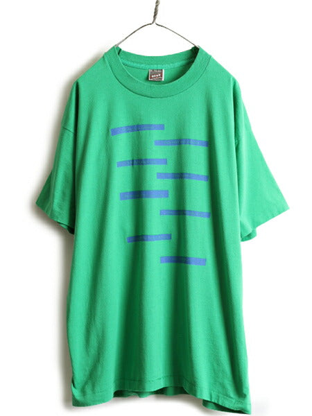 90s USA製 ★ グレイトフルデッド ジェリー ガルシア 手形 プリント 半袖 Tシャツ XL / 90年代 GRATEFUL DEAD バンド シングルステッチ 緑