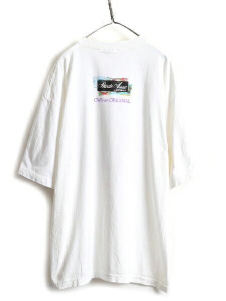 90s ★ グレイトフルデッド ジェリー ガルシア 両面 アート プリント 半袖 Tシャツ メンズ XL / 90年代 オールド GRATEFUL DEAD 絵画 芸術