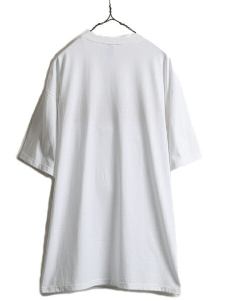 90s USA製 ★ ジャズ アート プリント Tシャツ ( メンズ XL ) 90年代 オールド JAZZ 芸術 イラスト シングルステッチ 白 ヘビーウェイト