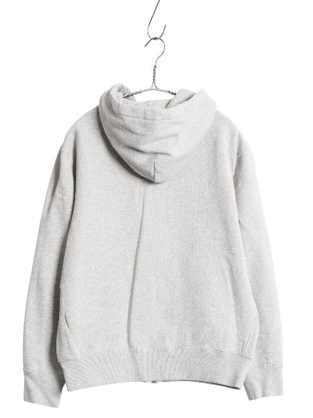 ポロ ラルフローレン フルジップ スウェット フード パーカー メンズ M / トレーナー 裏起毛 ヘビーウェイト ワンポイント シンプル グレー