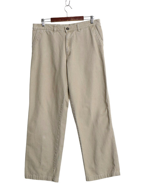 00s パタゴニア オーガニック コットン ダック パンツ メンズ 33 / オールド 06年製 アウトドア ストレート ノータック ワーク キャンバス 00s パタゴニア オーガニック コットン ダック パンツ メンズ 33