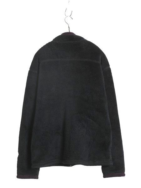 00s USA製 パタゴニア R4 フルジップ フリース ジャケットメンズ M / 古着 01年製 オールド ジャンパー ブルゾン パイル レギュレーター 黒