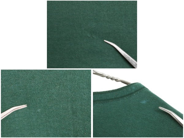 80s USA製 エルエルビーン ヘンリーネック 長袖 Tシャツ メンズ L 古着 ヴィンテージ ロンT アンダーシャツ ロングスリーブ 2レイヤー 無地