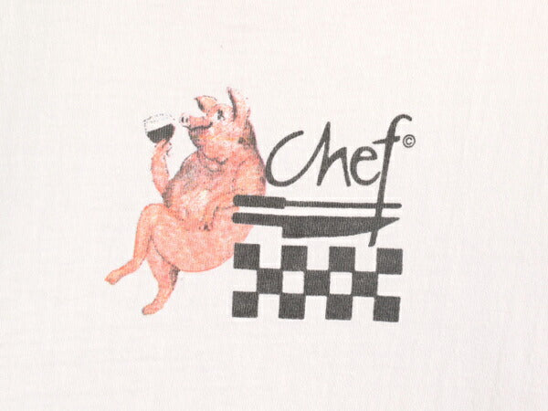 00s CHEF REVIVAL アート イラスト プリント Tシャツ メンズ XL / 古着 00年代 オールド アニマル ドッグ ヘビーウェイト 大きいサイズ 白