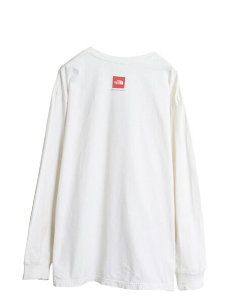 ノースフェイス 両面 プリント 長袖 Tシャツ メンズ XL / 古着 アート イラスト グラフィック バックプリント ヘビーウェイト 大きいサイズ