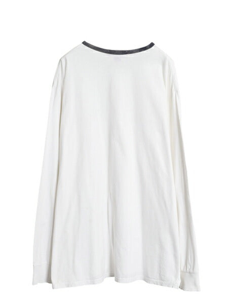 90s USA製 ポロスポーツ ラルフローレン ヘンリーネック 長袖 リンガー Tシャツ メンズ XL / オールド ポロ 星条旗 シングルステッチ ロンT
