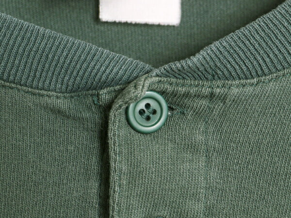 90s USA製 チャンピオン ヘンリーネック 長袖 Tシャツ メンズ XL / オールド ロンT アンダーシャツ ロングスリーブ スクリプト ロゴ 目付き