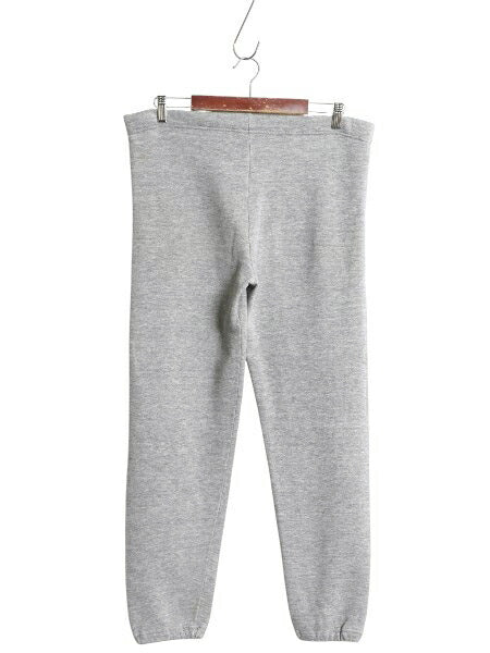 80s USA製 ラッセル 無地 スウェット パンツ メンズ レディース S ヴィンテージ 裏起毛 トレーナー イージーパンツ シンプル 霜降り グレー