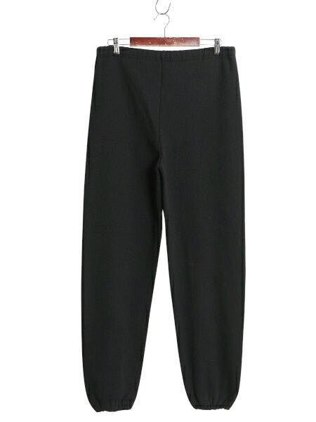 90s USA製 ラッセル 無地 スウェット パンツ メンズ XL 古着 オールド 裏起毛 トレーナー 大きいサイズ イージーパンツ シンプル ブラック