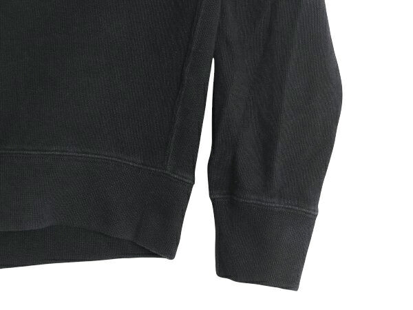 00s ポロ ラルフローレン ショールカラー コットン ニット スウェット メンズ S / セーター トレーナー ワンポイント リブ編み きれいめ 黒