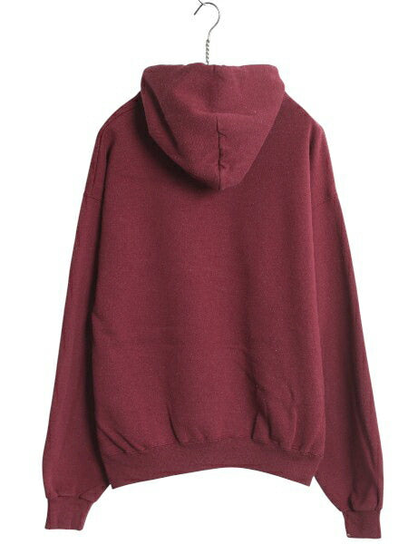 00s チャンピオン ワンポイント スウェット フード パーカー メンズ レディース L / 古着 トレーナー 裏起毛 プルオーバー スクリプト ロゴ