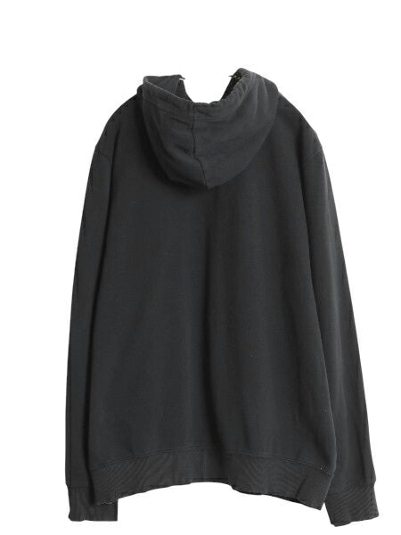 ノースフェイス プリント スウェット フード パーカー メンズ XL / アウトドア 裏起毛 プルオーバー トレーナー 大きいサイズ シンプル 黒