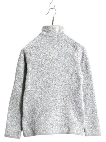 パタゴニア ベターセーター ハーフジップ レディース XS 17年製 Patagonia ニット フリース ジャケット プルオーバー ジャンパー 裏起毛 灰