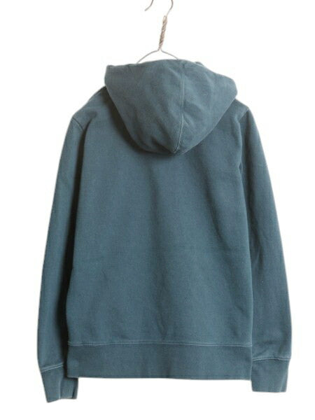 US企画 ノースフェイス ロゴ プリント スウェット フード パーカー レディース М / 古着 The North Face プルオーバー 裏起毛 トレーナー