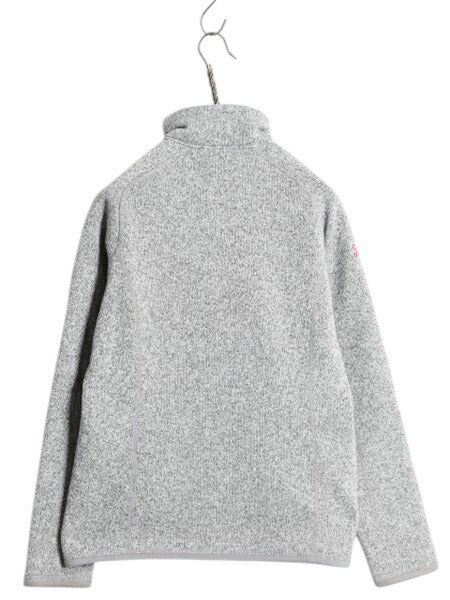 パタゴニア ベターセーター ハーフジップ レディース M 古着 16年製 フリース セーター ジャケット プルオーバー ジャンパー アウトドア 灰