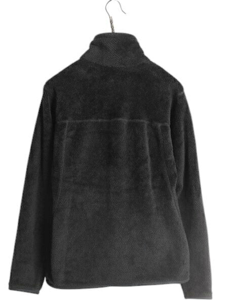 パタゴニア リツール スナップT プルオーバー ジャケット レディース M / 17年製 Patagonia フリース アウトドア ブルゾン ハイネック 黒