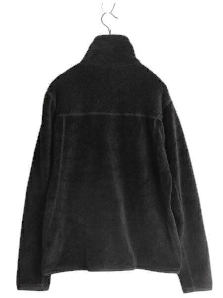 パタゴニア リツール スナップT プルオーバー ジャケット レディース M / 17年製 Patagonia フリース アウトドア ブルゾン ハイネック 黒