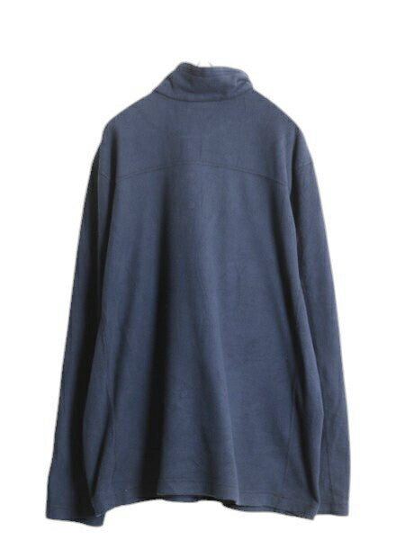 パタゴニア マイクロD ハーフジップ フリース プルオーバー メンズ XL / 18年製 Patagonia ロンT 長袖 Tシャツ アウトドア ハイネック 薄手