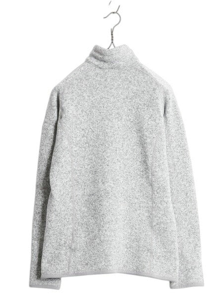 パタゴニア ベターセーター ハーフジップ レディース M 15年製 Patagonia フリース ニット ジャケット プルオーバー ジャンパー 裏起毛 灰