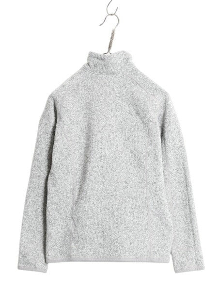 パタゴニア ベターセーター ハーフジップ レディース S 15年製 Patagonia フリース ニット ジャケット プルオーバー ジャンパー 裏起毛 灰