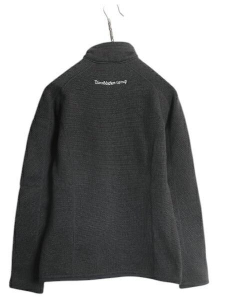 パタゴニア ベターセーター ハーフジップ レディース S 黒 17年製 Patagonia フリース ニット ジャケット プルオーバー ジャンパー 裏起毛