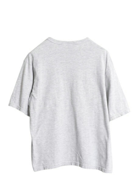 90s USA製 チャンピオン ポケット付き 半袖 Tシャツ メンズ レディース M / オールド ポケT ヘビーウェイト カットソー ワンポイント 短丈