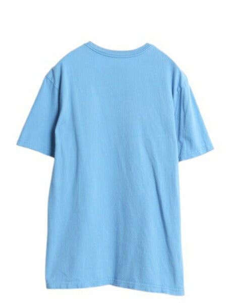 USA製 パタゴニア プリント 半袖 Tシャツ メンズ M / 17年製 アウトドア グラフィック アート イラスト ステッカー カットソー シンプル 青
