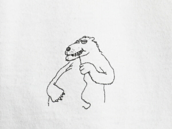 90s ジョーク イラスト プリント Tシャツ メンズ XL オールド キャラクター アニマル アート グラフィック 大きいサイズ ヘビーウェイト 白