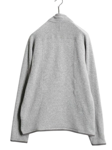 パタゴニア ベターセーター ハーフジップ メンズ M Patagonia フリース セーター ジャケット プルオーバー ブルゾン ハイネック 裏起毛 灰