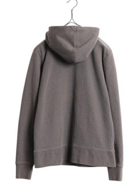 ノースフェイス プリント スウェット フード パーカー レディース М / 古着 The North Face プルオーバー 裏起毛 トレーナー スエット 灰