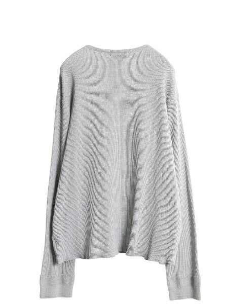 90s ポロ ラルフローレン プリント 長袖 サーマル Tシャツ メンズ XXL オールド ロンT ロングスリーブ ストレッチ カットソー 大きいサイズ