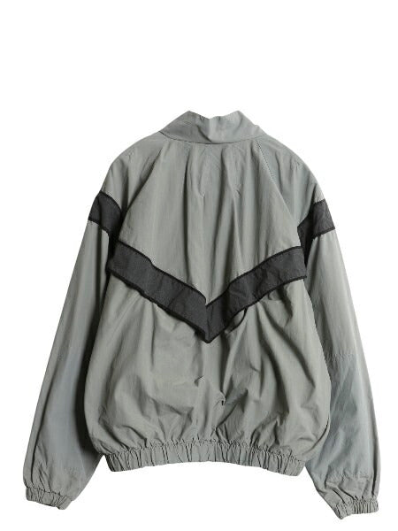 90s 米軍実物 US ARMY ナイロン トレーニング ジャケット SMALL SHORT 99年製 オールド ミリタリー IPFU 軍物 ブルゾン ジャンパー グレー