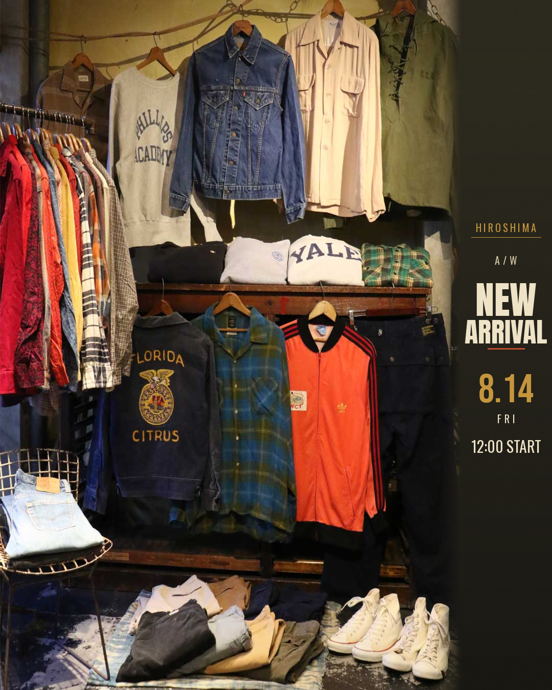 2026年8月【Autumn Fair ₋ Vintage New Arrival】