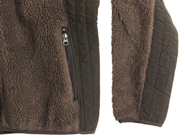 パタゴニア クラシック レトロX ジャケット レディース L / 08年製 パイル フリース ボア フルジップ ハイネック 廃盤 アウトドア ブラウン