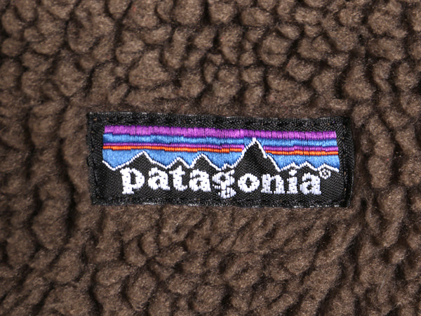 パタゴニア クラシック レトロX ジャケット レディース L / 08年製 パイル フリース ボア フルジップ ハイネック 廃盤 アウトドア ブラウン