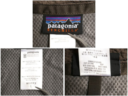 パタゴニア クラシック レトロX ジャケット レディース L / 08年製 パイル フリース ボア フルジップ ハイネック 廃盤 アウトドア ブラウン