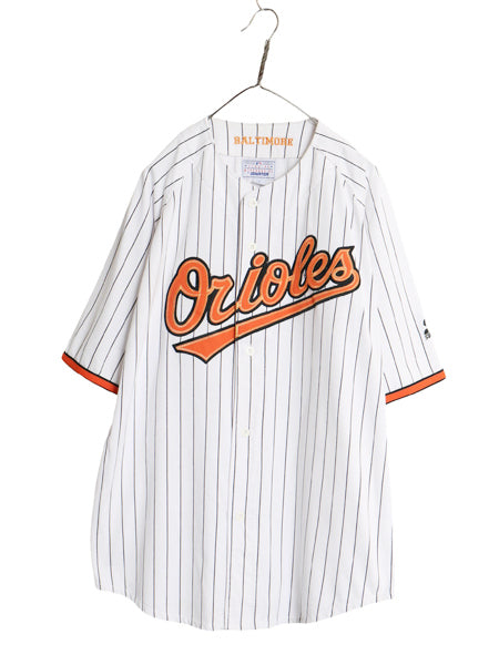 90s オリオールズ ベースボール シャツ メンズ XL オールド MLB オフィシャル スターター 大リーグ ユニフォーム 半袖シャツ 大きいサイズ