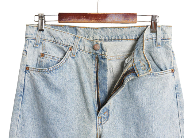デッドストック 90s USA製 リーバイス 505 デニム パンツ メンズ 32 32 新品 オールド ジーンズ ジーパン スリム ストレート アイスブルー