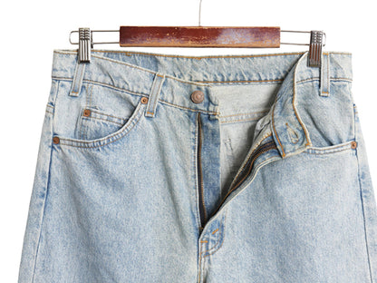デッドストック 90s USA製 リーバイス 505 デニム パンツ メンズ 32 32 新品 オールド ジーンズ ジーパン スリム ストレート アイスブルー