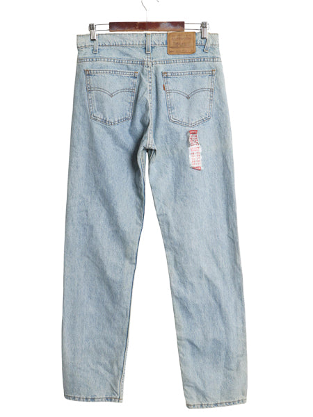 デッドストック 90s USA製 リーバイス 505 デニム パンツ メンズ 32 32 新品 オールド ジーンズ ジーパン スリム ストレート アイスブルー