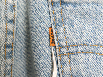 デッドストック 90s USA製 リーバイス 505 デニム パンツ メンズ 32 32 新品 オールド ジーンズ ジーパン スリム ストレート アイスブルー