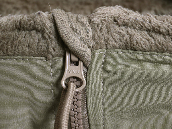 米軍実物 ECWCS GEN3 フルジップ フリース ジャケット MEDIUM REGULAR 古着 USA製 13年製 毛足 ミリタリー アーミー 軍物 レベル3 コヨーテ