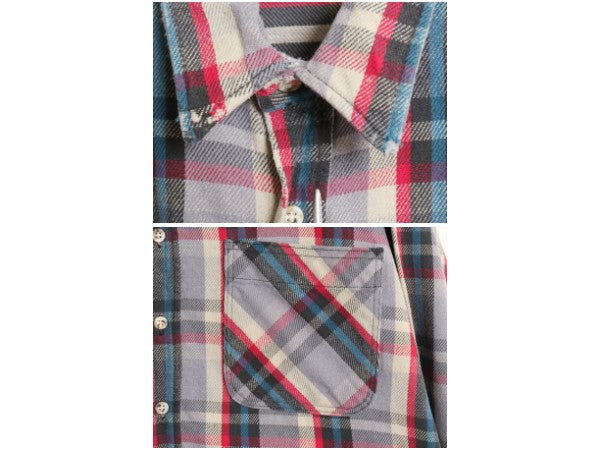 80s USA製 セントジョンズベイ チェック 長袖 ヘビー フランネル シャツ メンズ XL 古着 ヴィンテージ JCPenney ネルシャツ 大きいサイズ