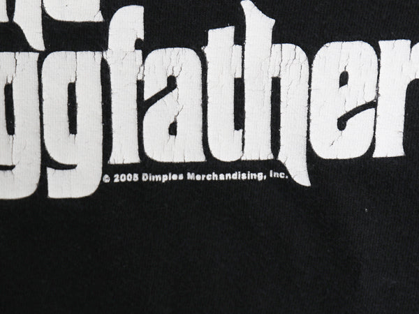 00s ★ スヌープドッグ Doggfather イラスト プリント Tシャツ メンズ XL オールド オフィシャル ヒップホップ ラップ バンド グラフィック